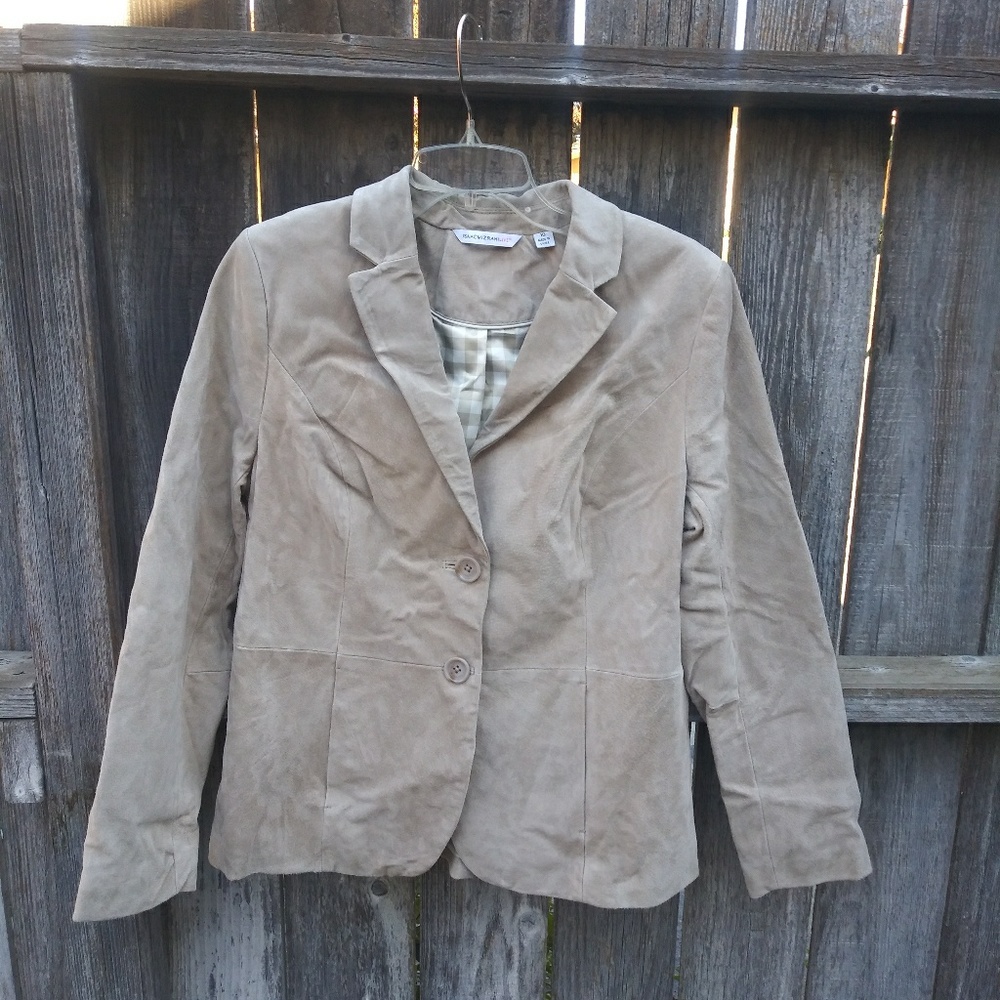 suede leather jacket NWOT
